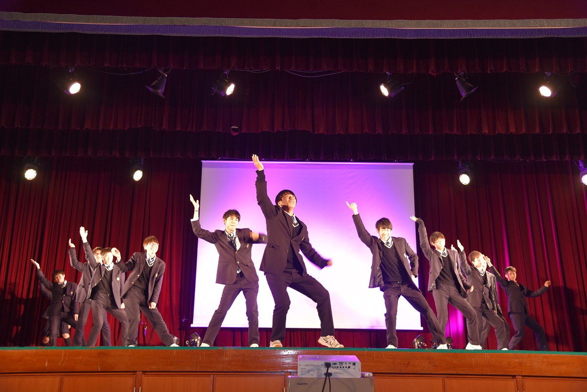 予餞会 アリガトウ３年生 日本大学東北高等学校